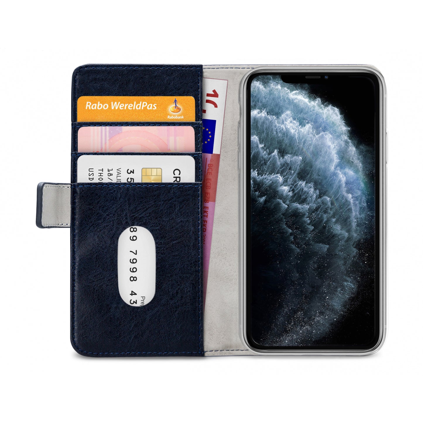 Mobilize Elite Gelly Wallet Book Case Apple iPhone 11 Pro Max Blue