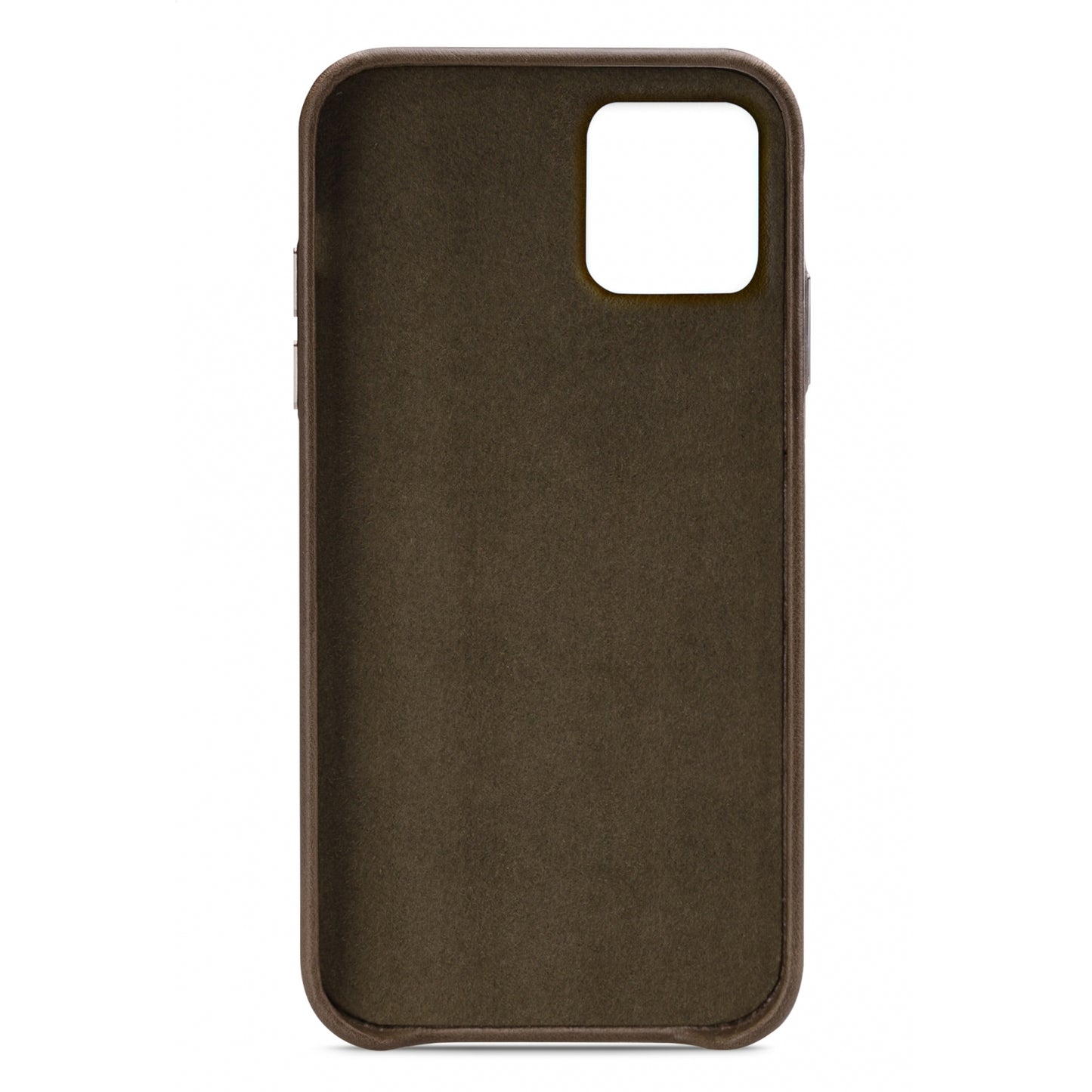 Senza Desire Leather Cover with Card Slot Apple iPhone 11 Pro Max Burned Olive