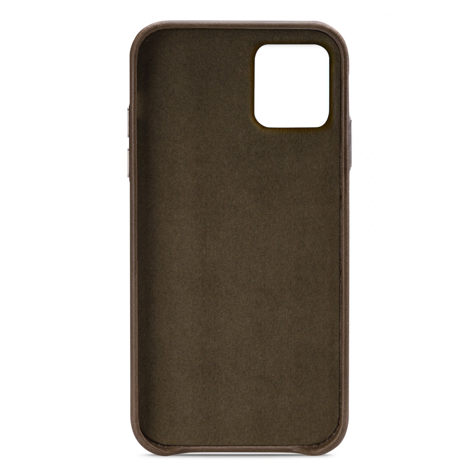 Senza Desire Leather Cover with Card Slot Apple iPhone 11 Pro Max Burned Olive