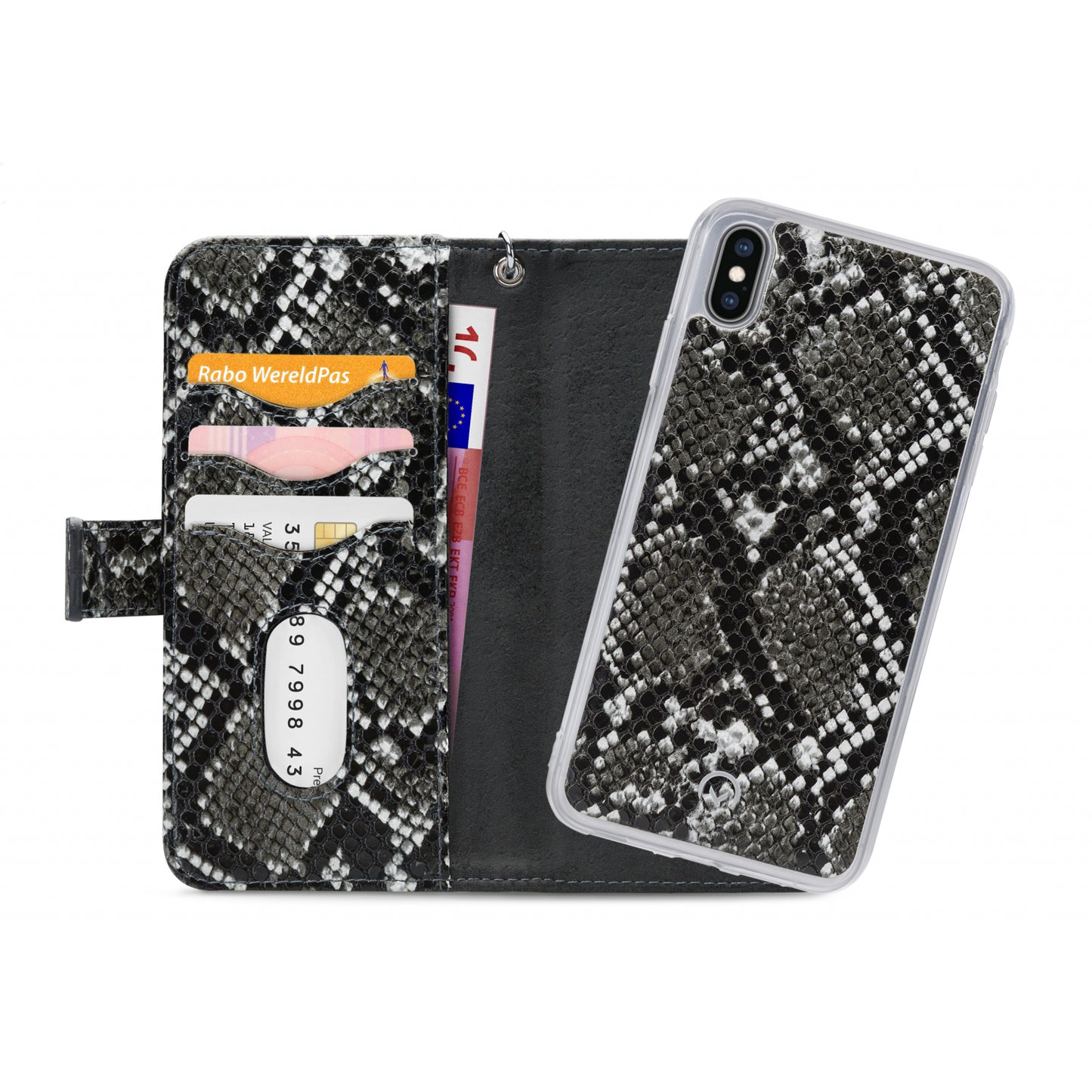 Mobilize 2in1 Gelly Zipper Case Apple iPhone Xs Max Black/Snake