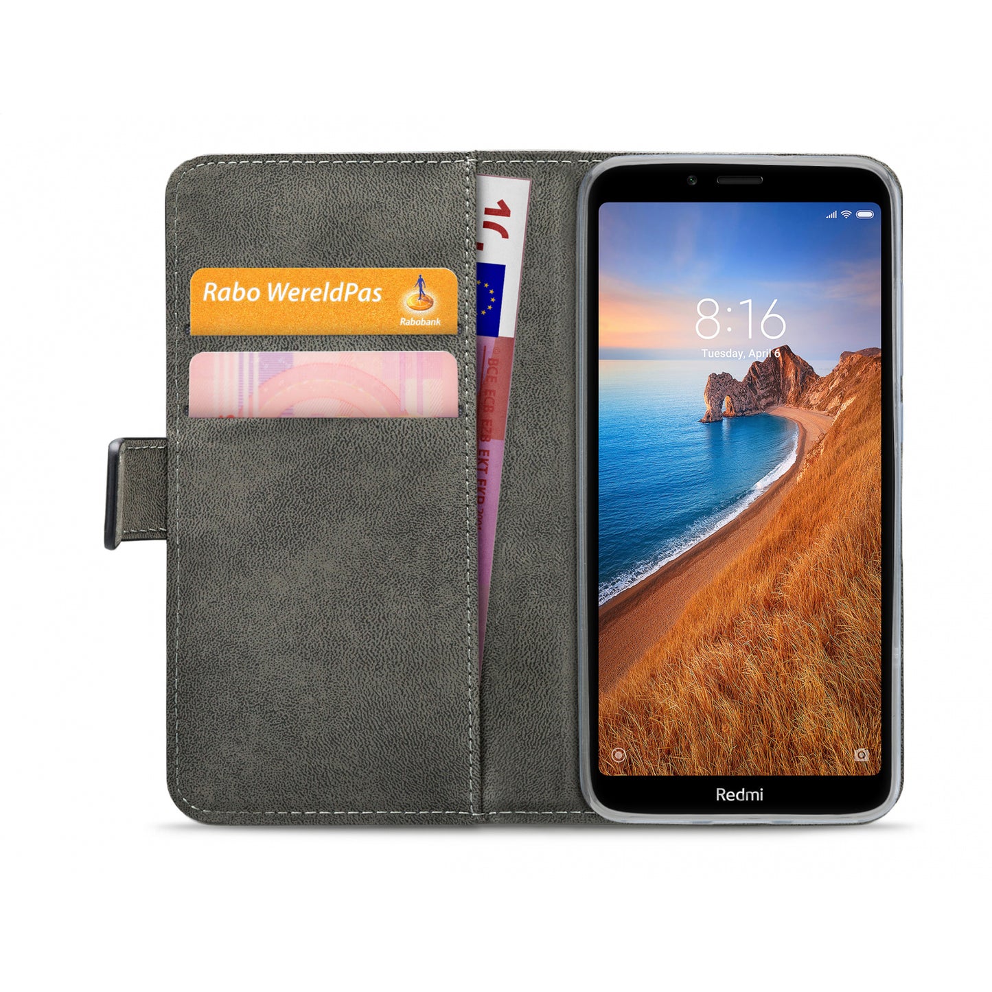 Mobilize Classic Gelly Wallet Book Case Xiaomi Redmi 7A Black