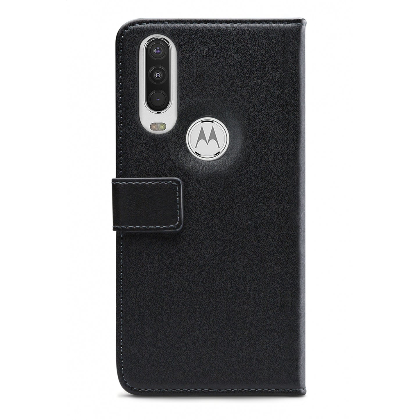 Mobilize Classic Gelly Wallet Book Case Motorola One Action Black