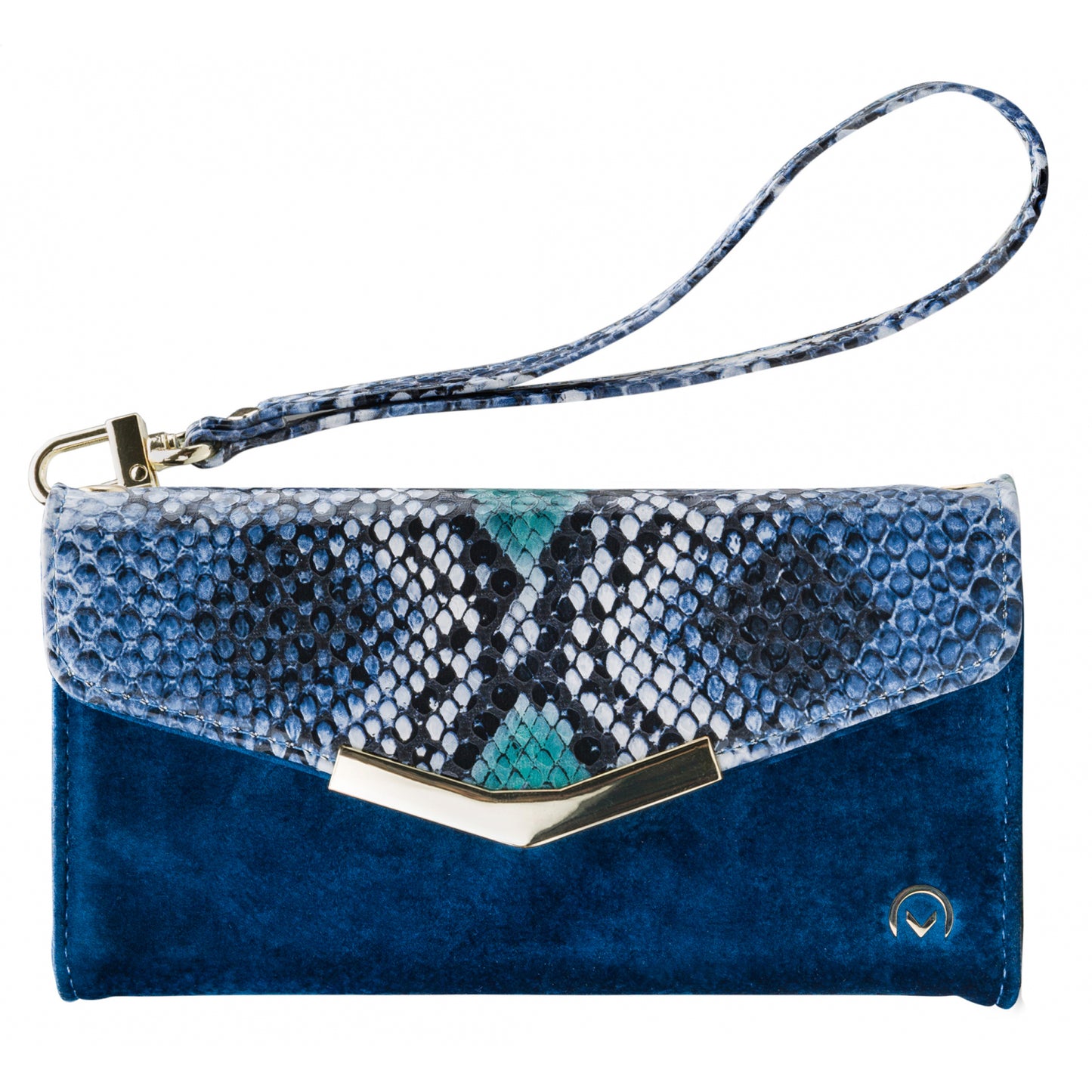 Mobilize 2in1 Gelly Velvet Clutch for Apple iPhone 11 Pro Max Royal Blue Snake