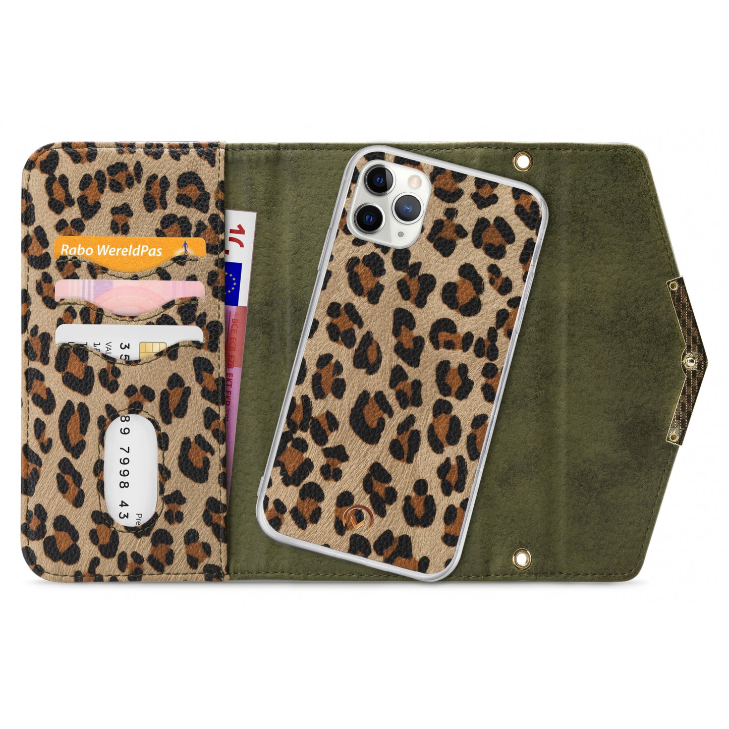 Mobilize 2in1 Gelly Clutch for Apple iPhone 11 Pro Max Green Leopard