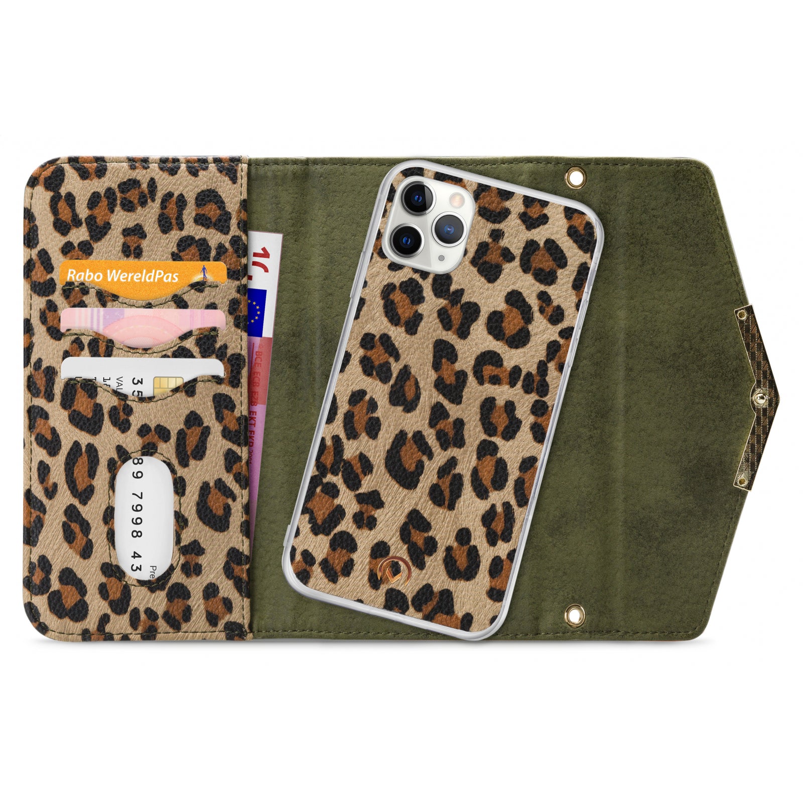 Mobilize 2in1 Gelly Clutch for Apple iPhone 11 Pro Max Green Leopard