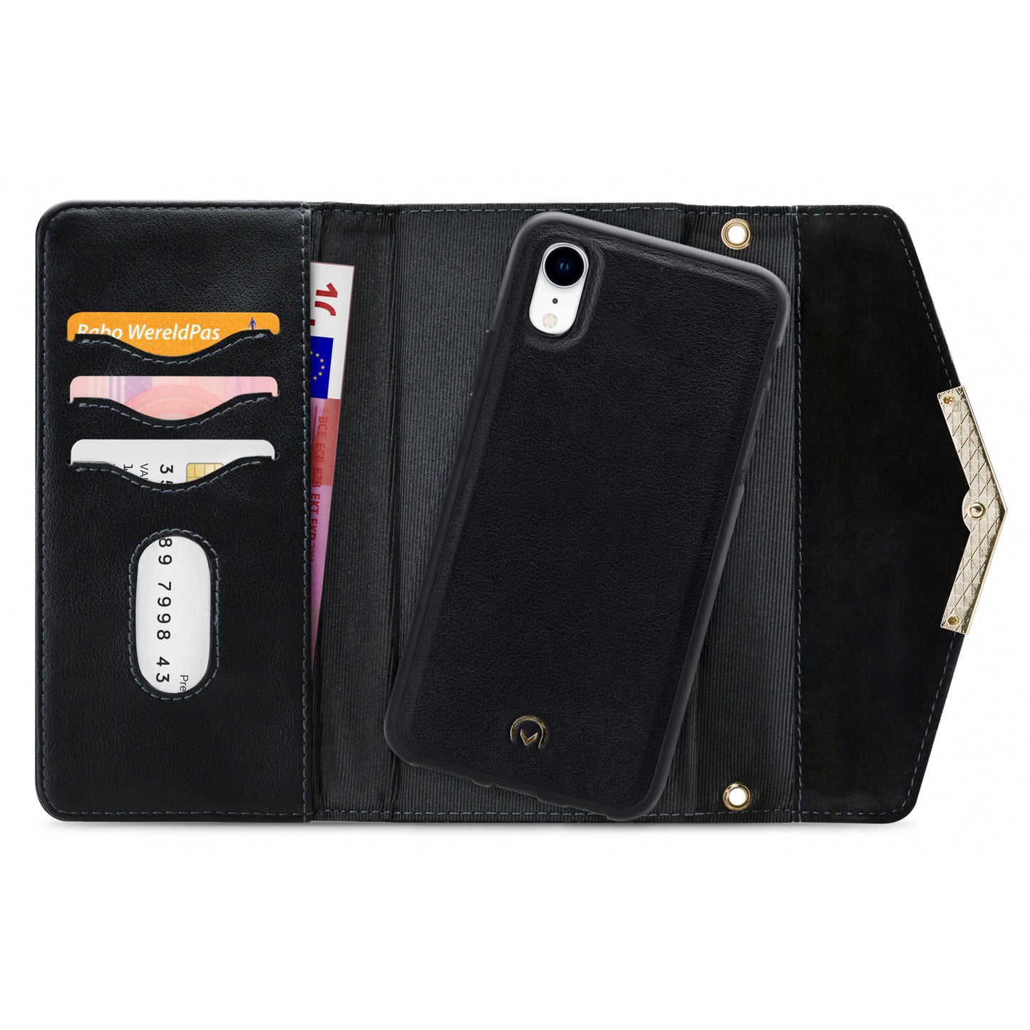 Mobilize 2in1 Gelly Velvet Clutch for Apple iPhone XR Deep Black