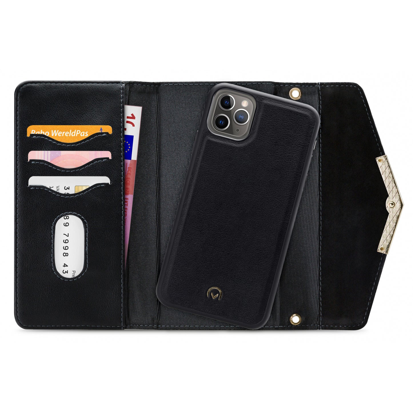 Mobilize 2in1 Gelly Velvet Clutch for Apple iPhone 11 Pro Deep Black