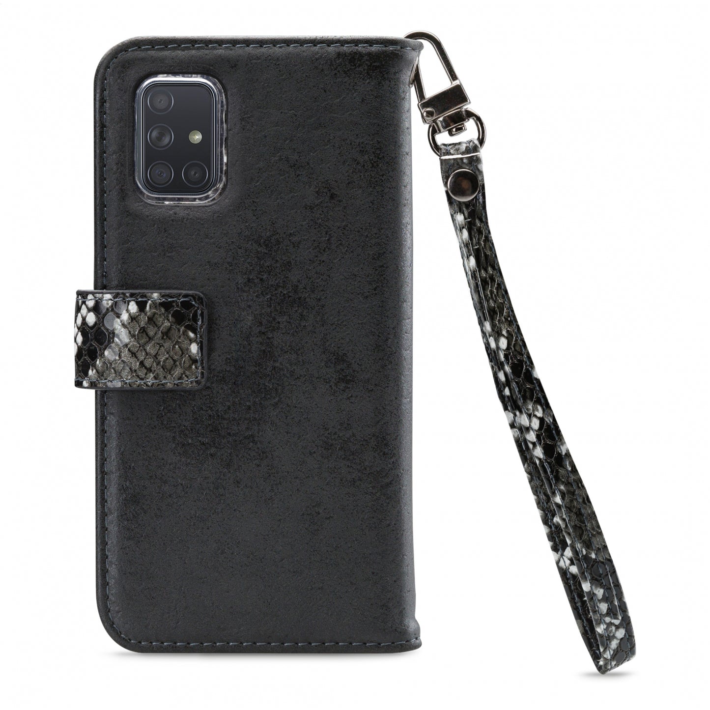 Mobilize 2in1 Gelly Zipper Case Samsung Galaxy A71 Black/Snake