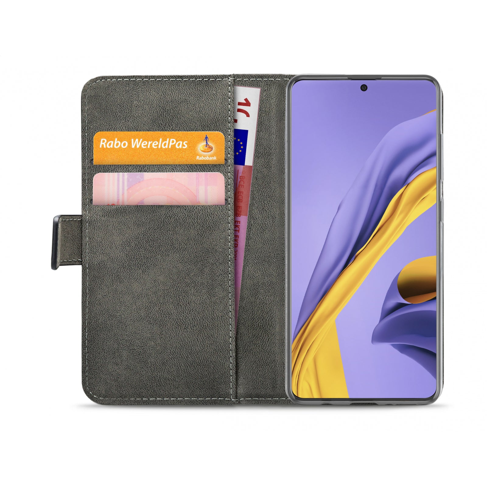 Mobilize Classic Gelly Wallet Book Case Samsung Galaxy A51 Black