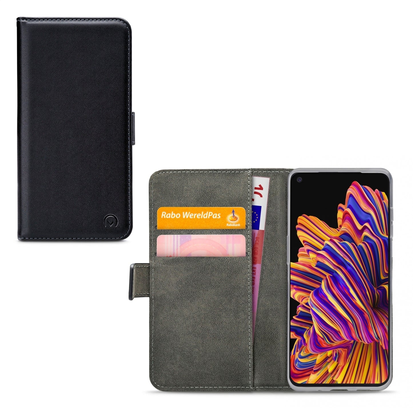 Mobilize Classic Gelly Wallet Book Case Samsung Galaxy Xcover Pro Black