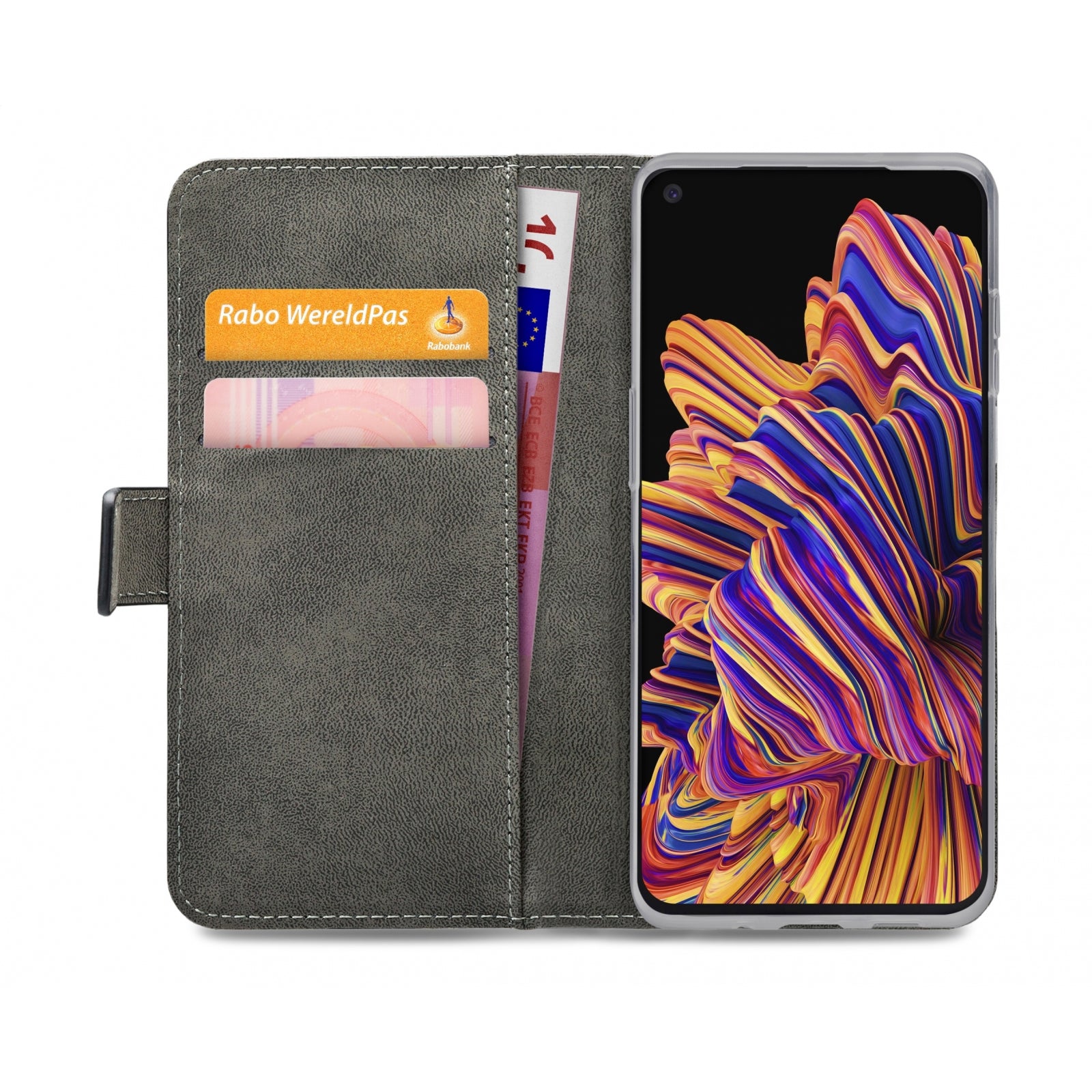 Mobilize Classic Gelly Wallet Book Case Samsung Galaxy Xcover Pro Black