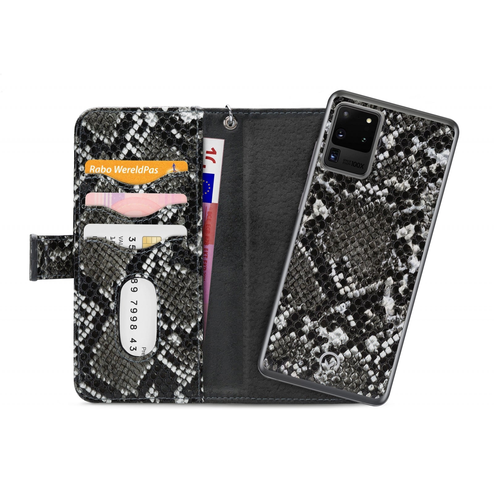 Mobilize 2in1 Gelly Zipper Case Samsung Galaxy S20 Ultra/S20 Ultra 5G Black/Snake