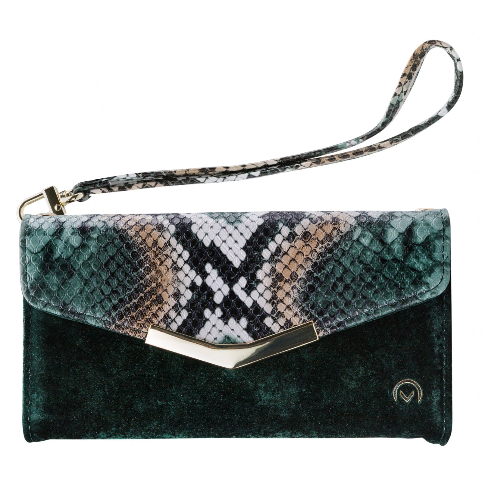 Mobilize 2in1 Gelly Velvet Clutch for Samsung Galaxy S20+/S20+ 5G Green Snake