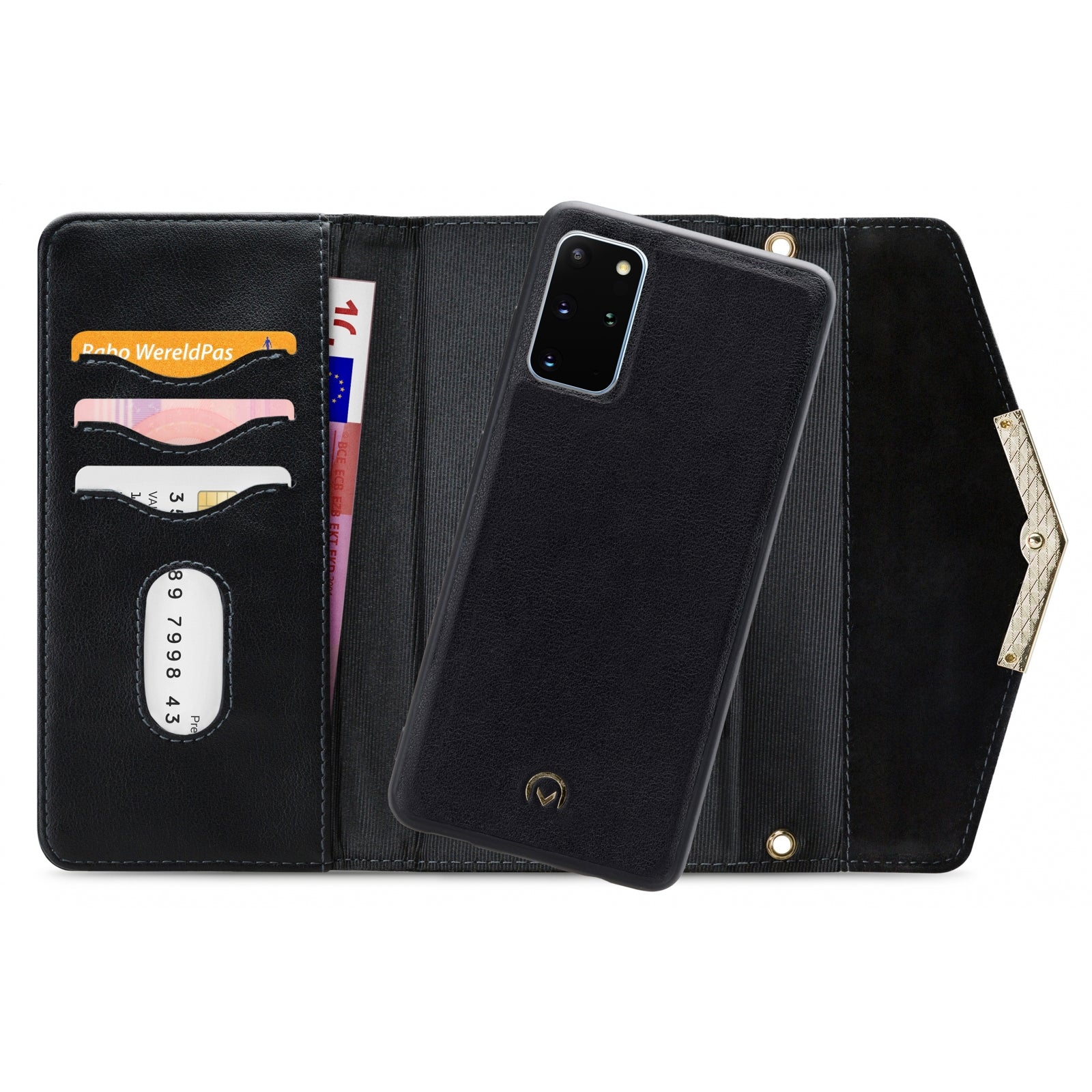 Mobilize 2in1 Gelly Velvet Clutch for Samsung Galaxy S20+/S20+ 5G Deep Black