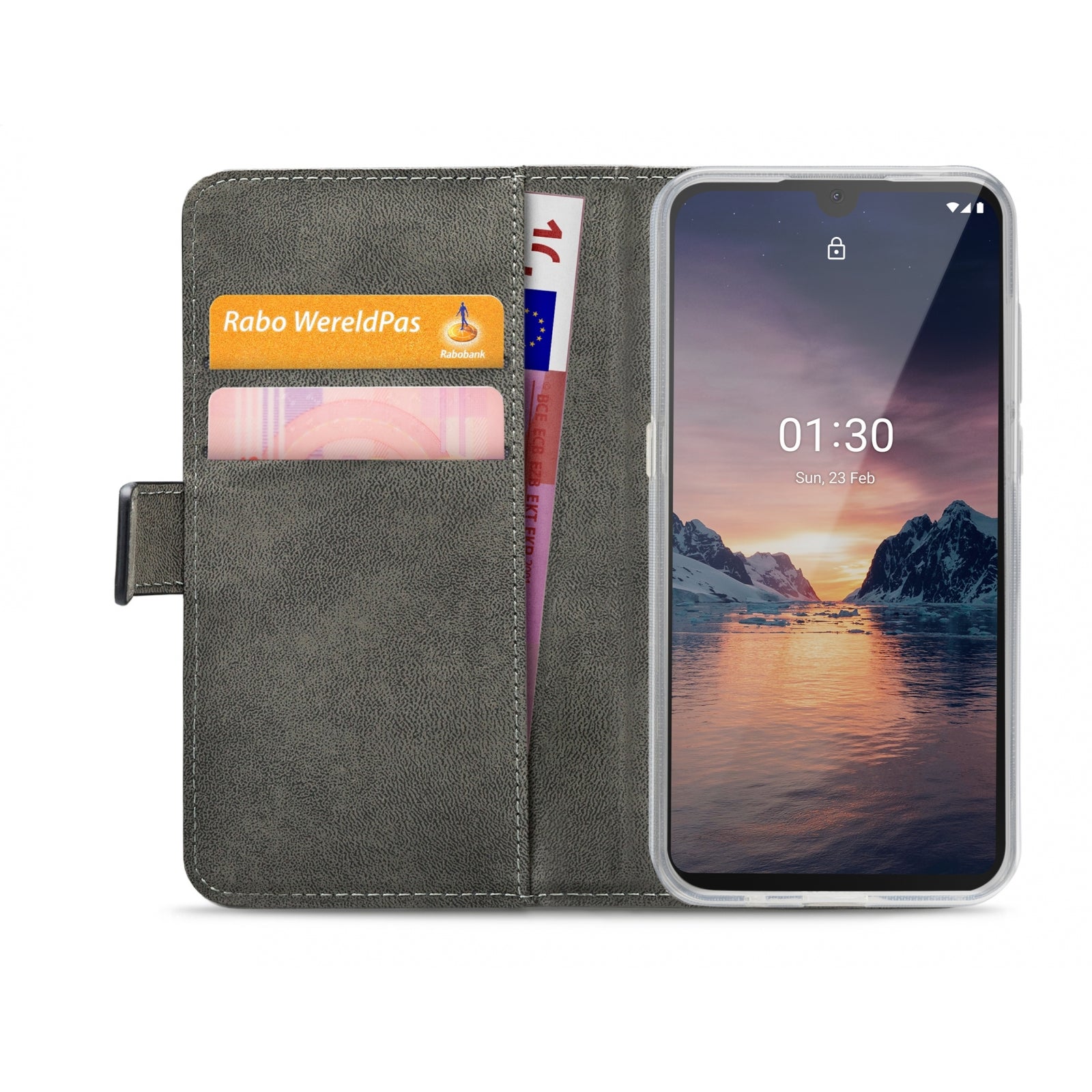 Mobilize Classic Gelly Wallet Book Case Nokia 1.3 Black
