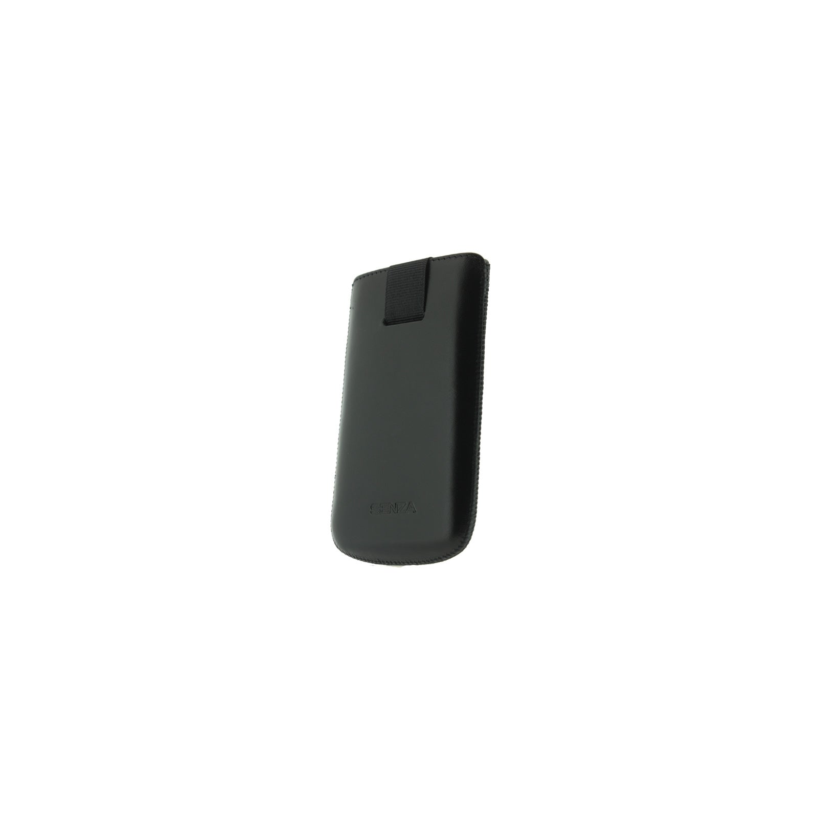 Senza Leather Slide Case Black Size S