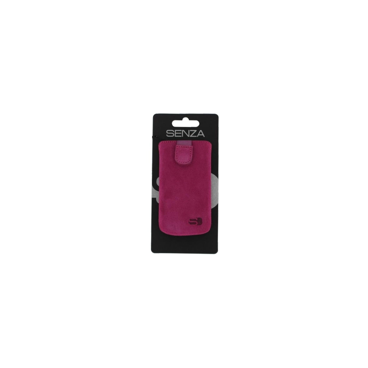 Senza Suede Slide Case Hot Pink Size XL