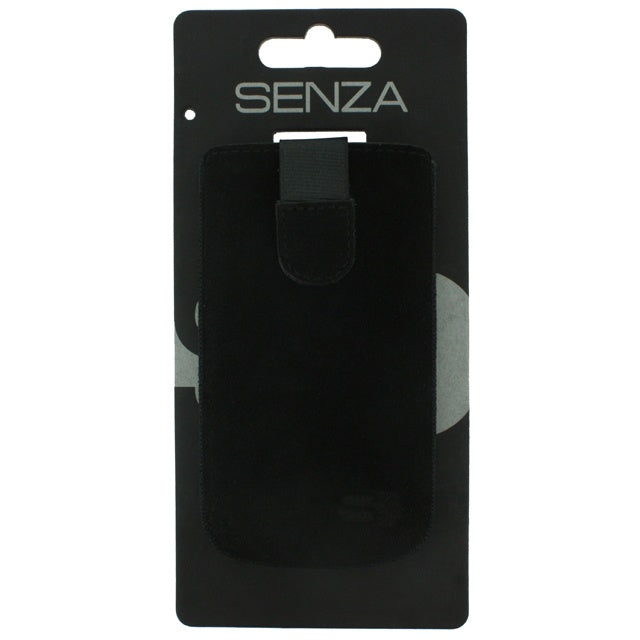 Senza Suede Slide Case Night Black Size M