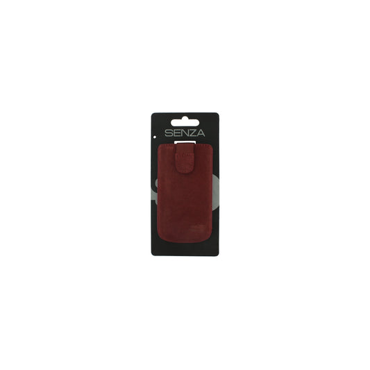 Senza Suede Slide Case Rusty Red Size M