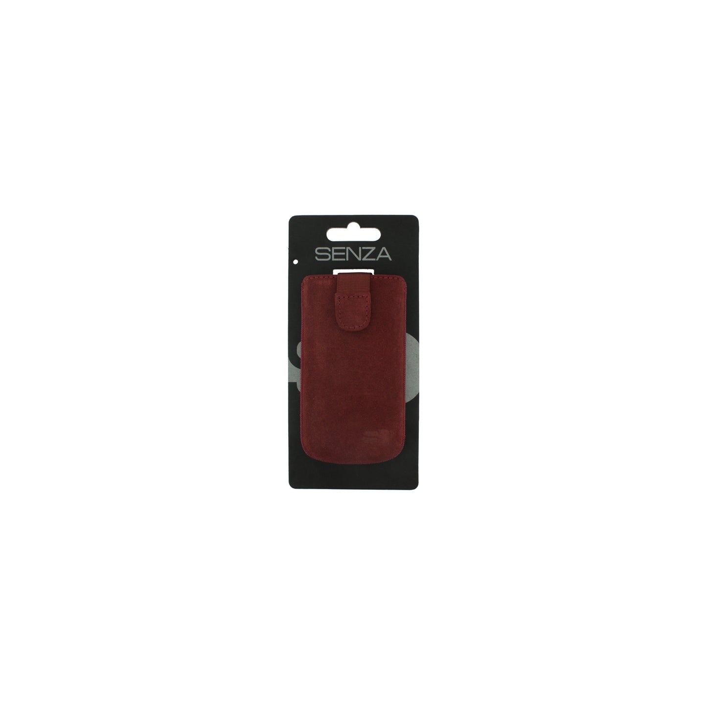 Senza Suede Slide Case Rusty Red Size L