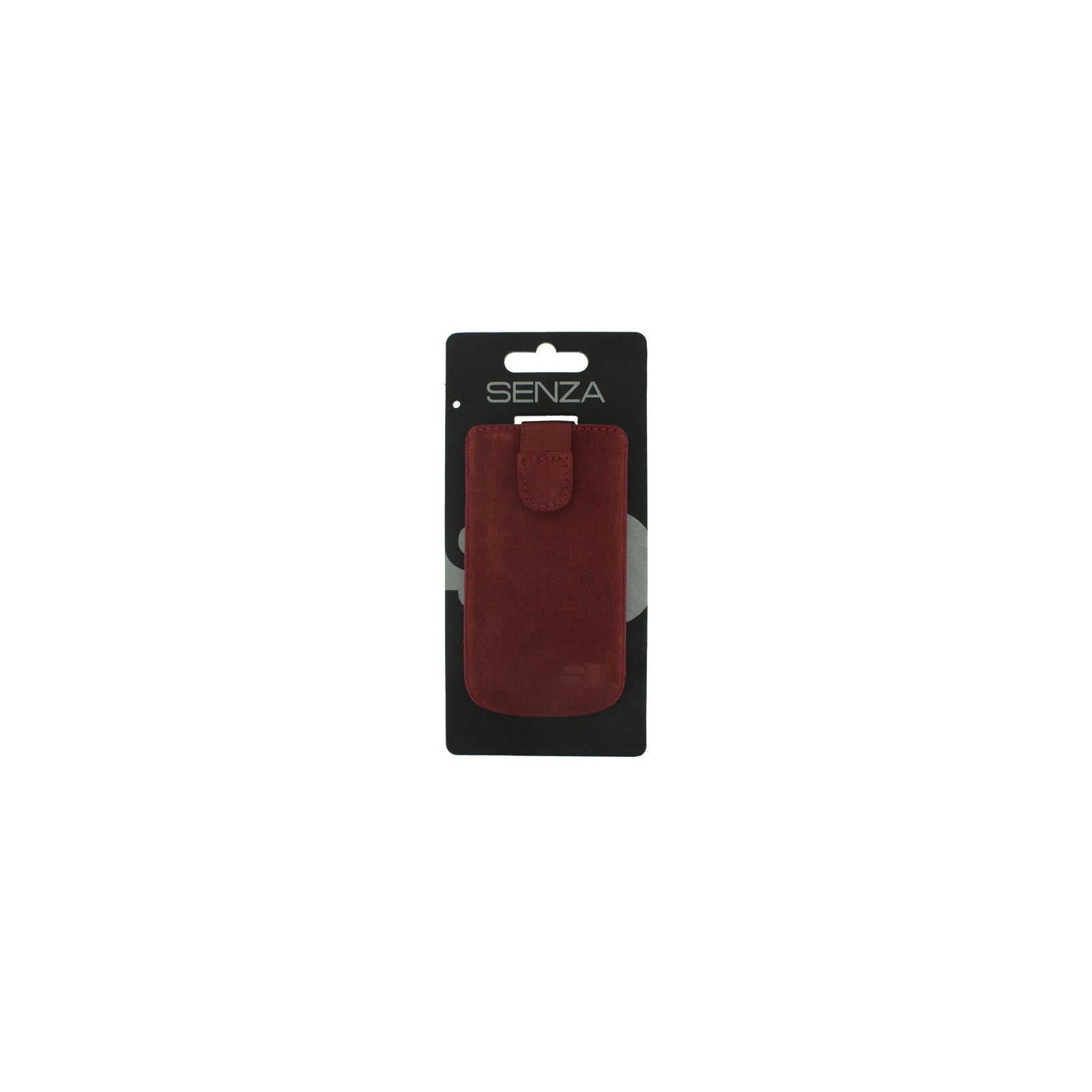 Senza Suede Slide Case Rusty Red Size L