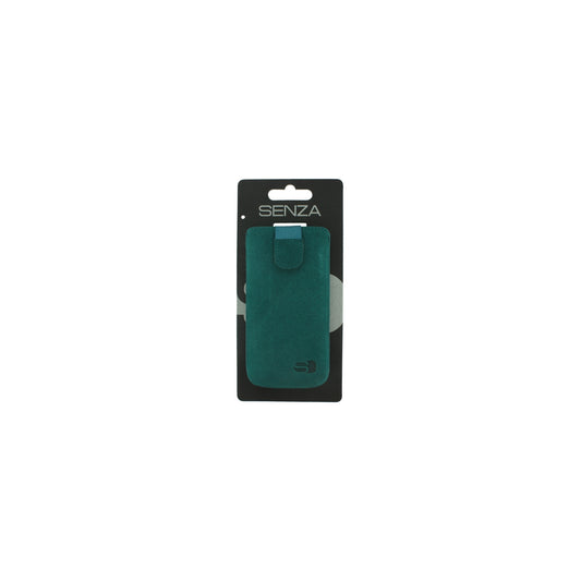 Senza Suede Slide Case Coral Green Size M-Large