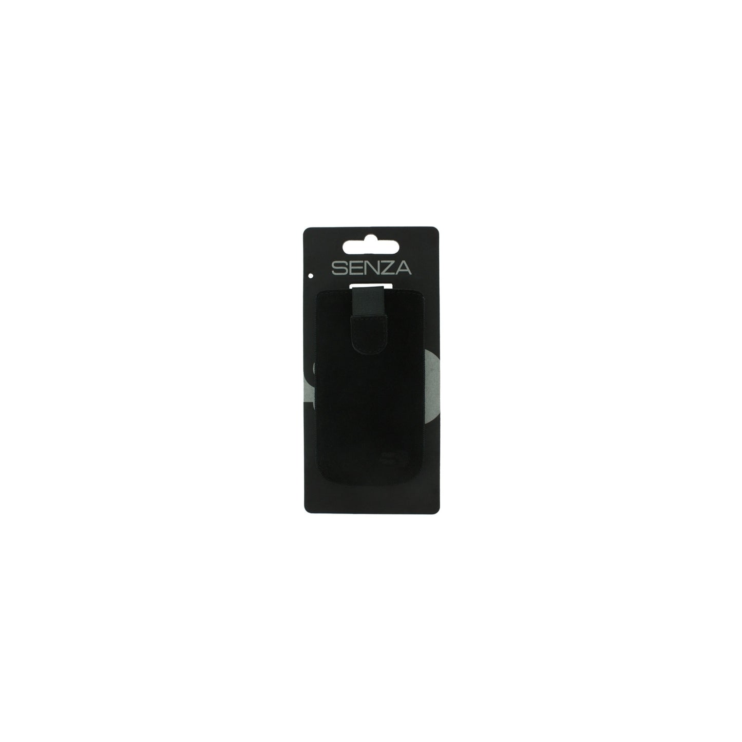 Senza Suede Slide Case Night Black Size M-Large