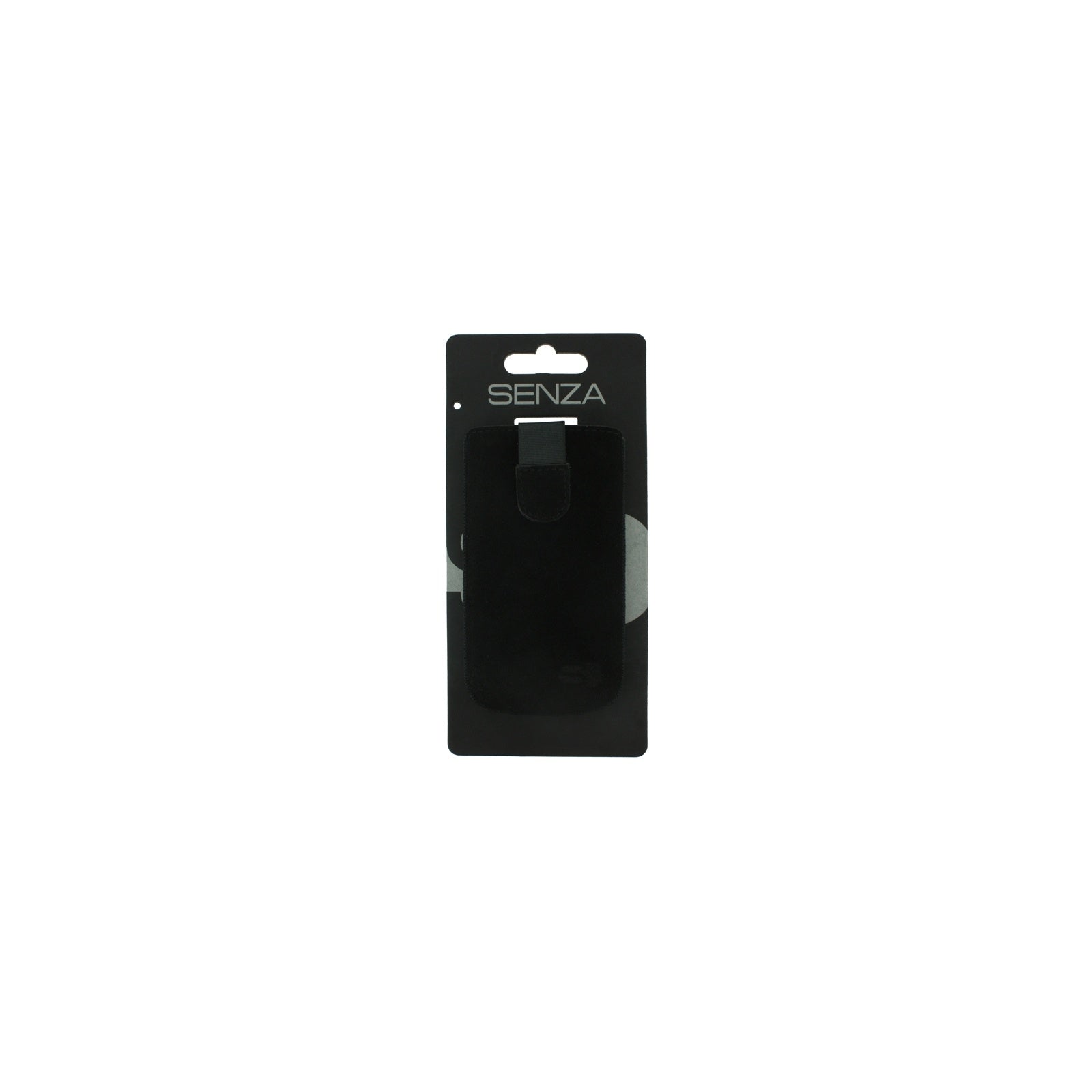 Senza Suede Slide Case Night Black Size M-Large