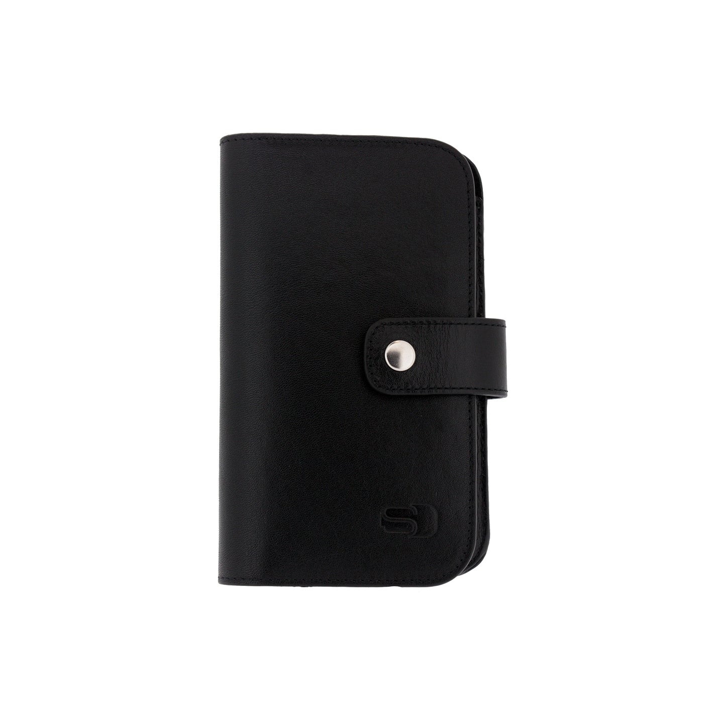 Senza Leather Wallet Slide Case Black Size XXL