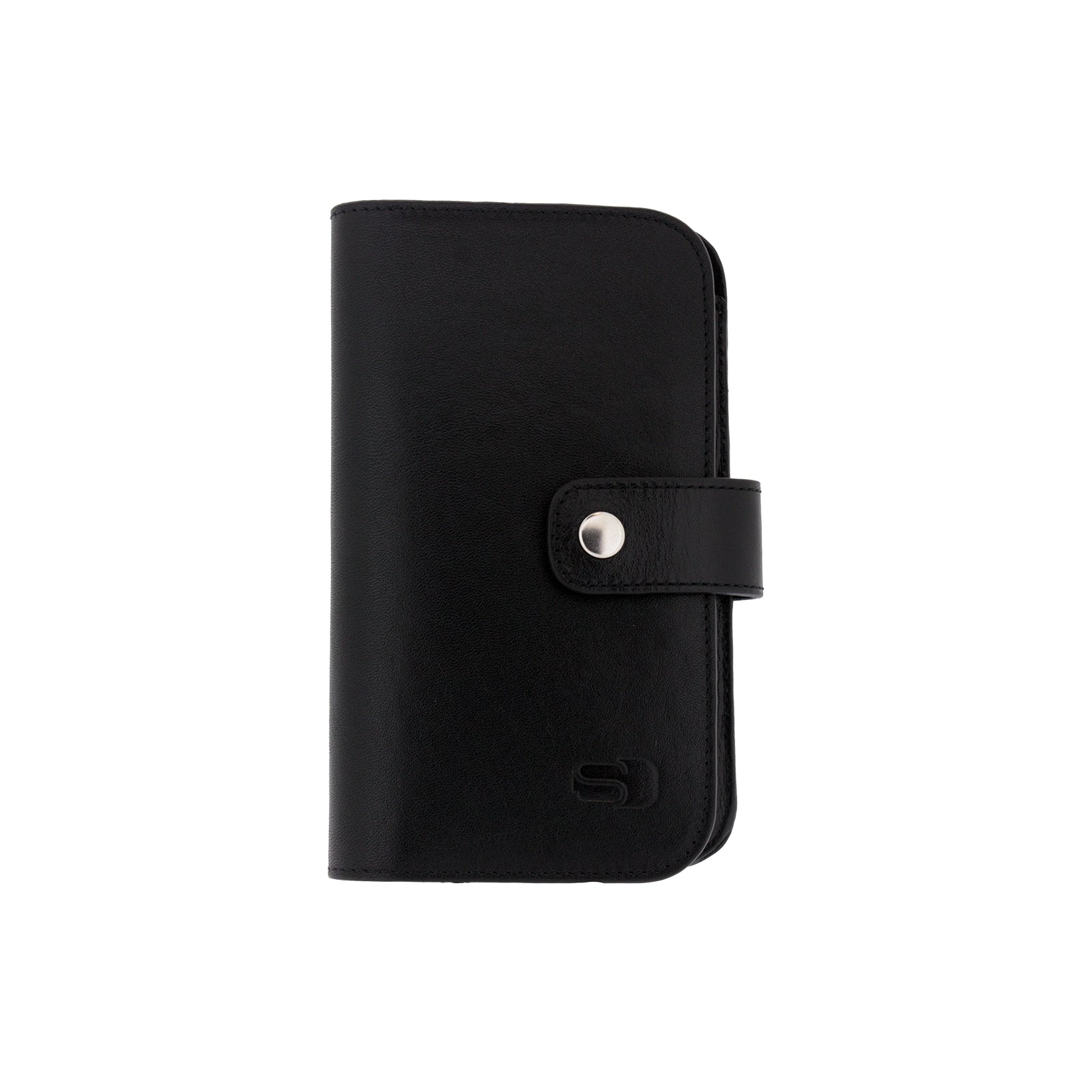 Senza Leather Wallet Slide Case Black Size XXL