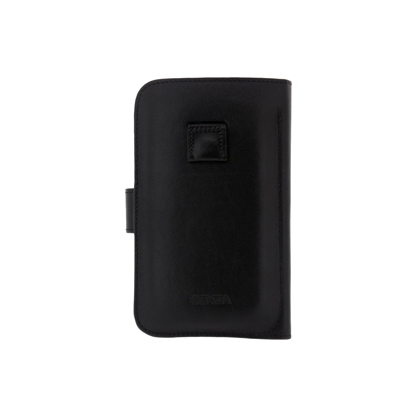 Senza Leather Wallet Slide Case Black Size XXL