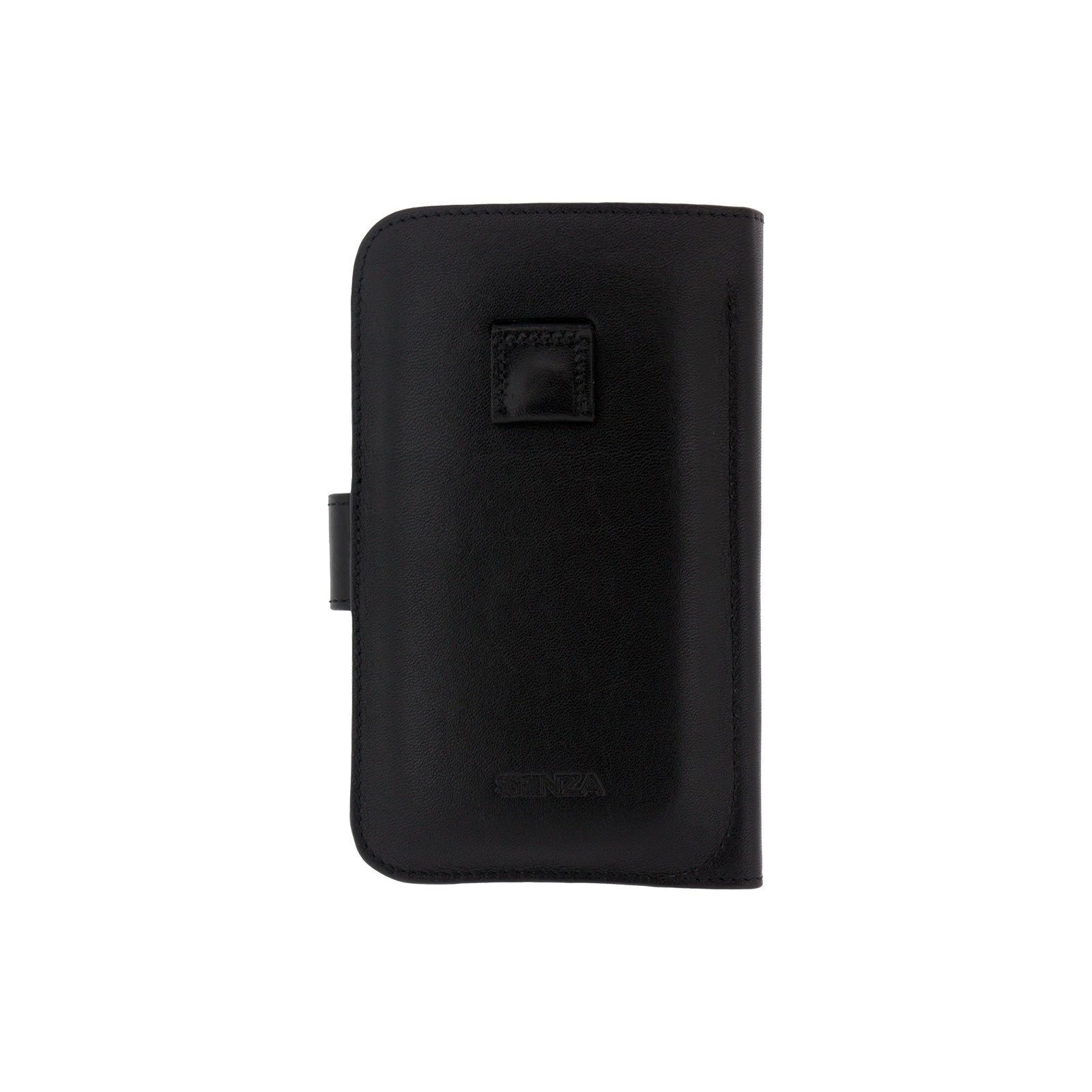 Senza Leather Wallet Slide Case Black Size XXL