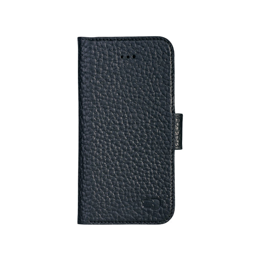 Senza Exquisite Leather Wallet Apple iPhone 5/5S/SE Intense Black