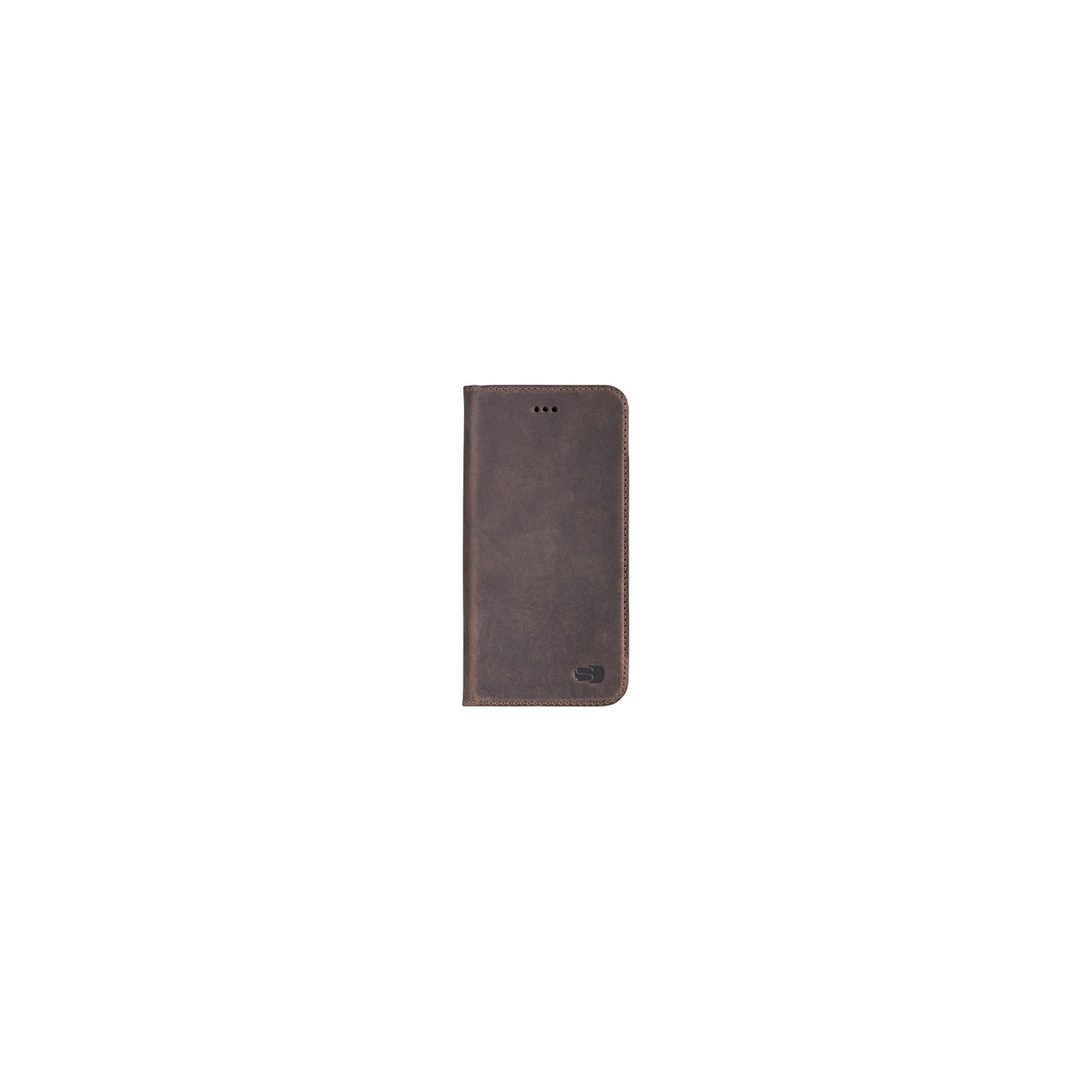Senza Raw Leather Booklet Apple iPhone 6/6S Walnut Brown