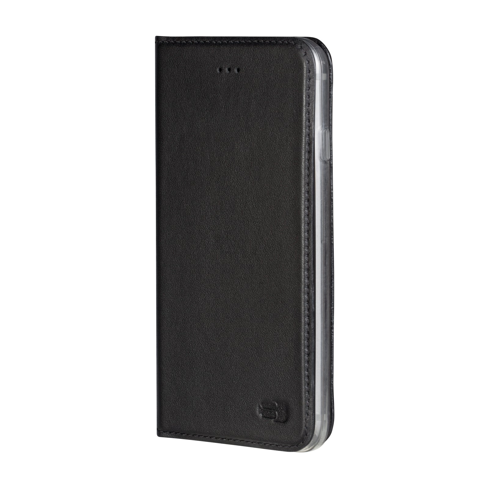 Senza Authentic Leather Booklet Apple iPhone 7 Plus/8 Plus Pure Black