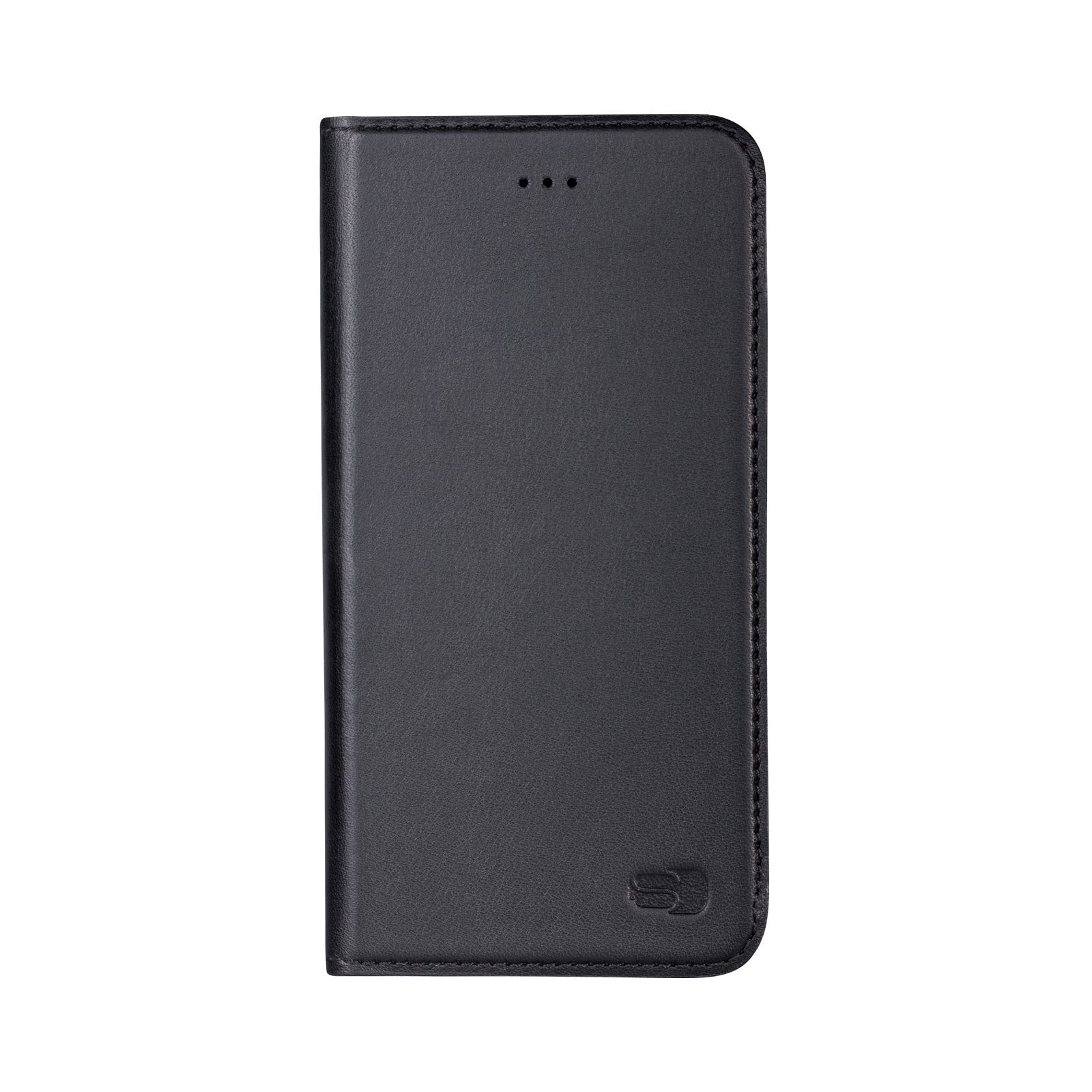 Senza Authentic Leather Booklet Apple iPhone 7 Plus/8 Plus Pure Black