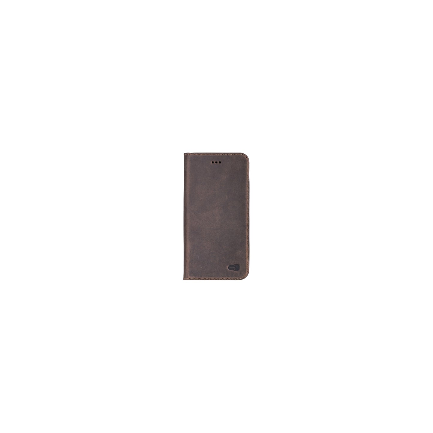 Senza Raw Leather Booklet Apple iPhone 7 Plus/8 Plus Walnut Brown