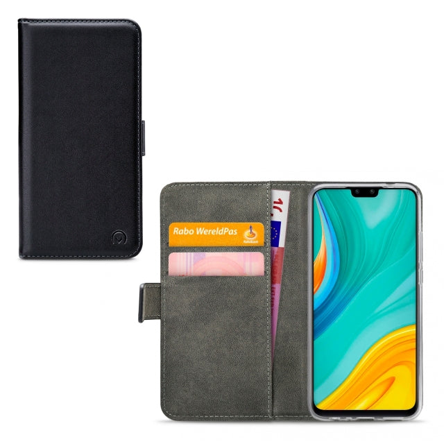 Mobilize Classic Gelly Wallet Book Case Huawei Y8s Black