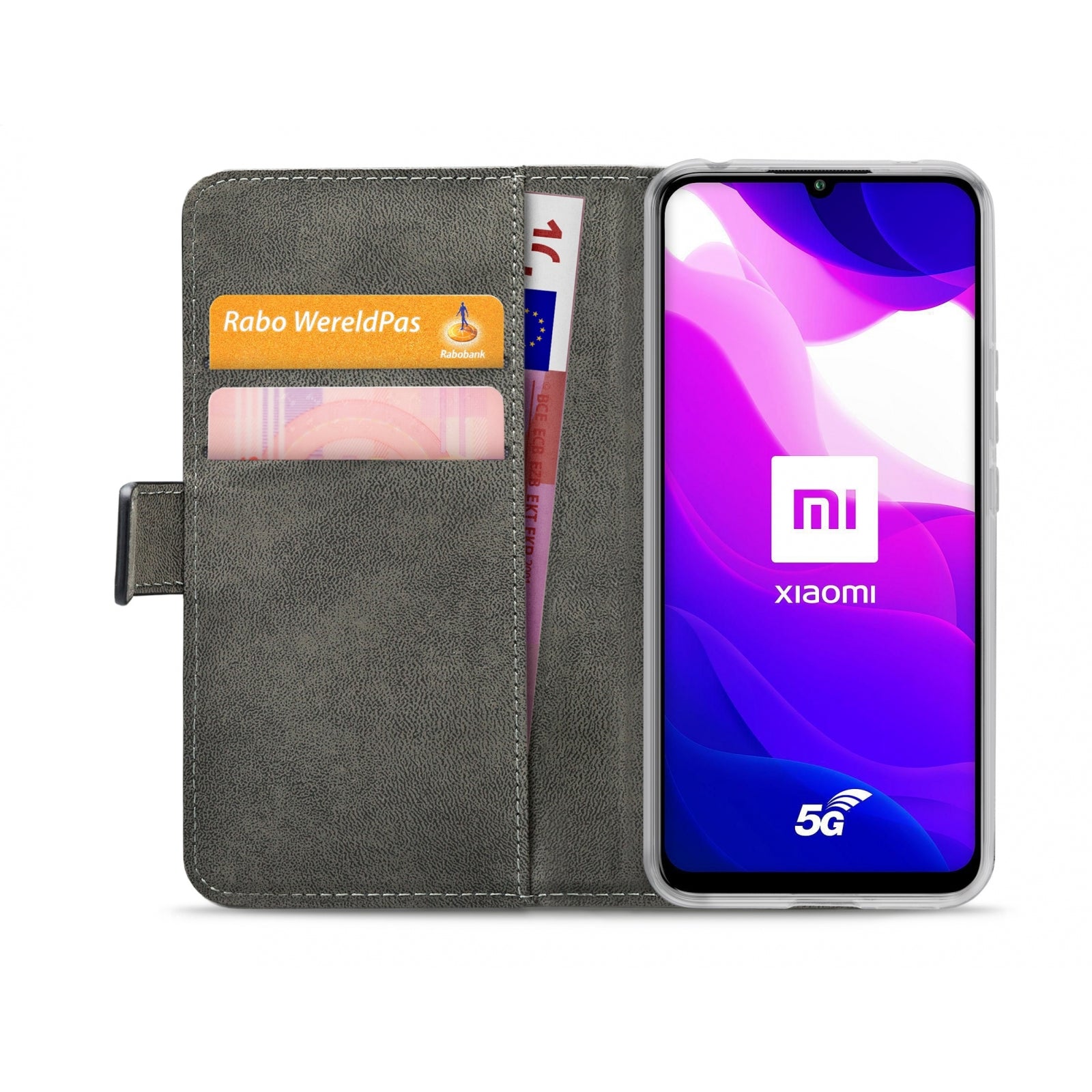 Mobilize Classic Gelly Wallet Book Case Xiaomi Mi 10 Lite Black