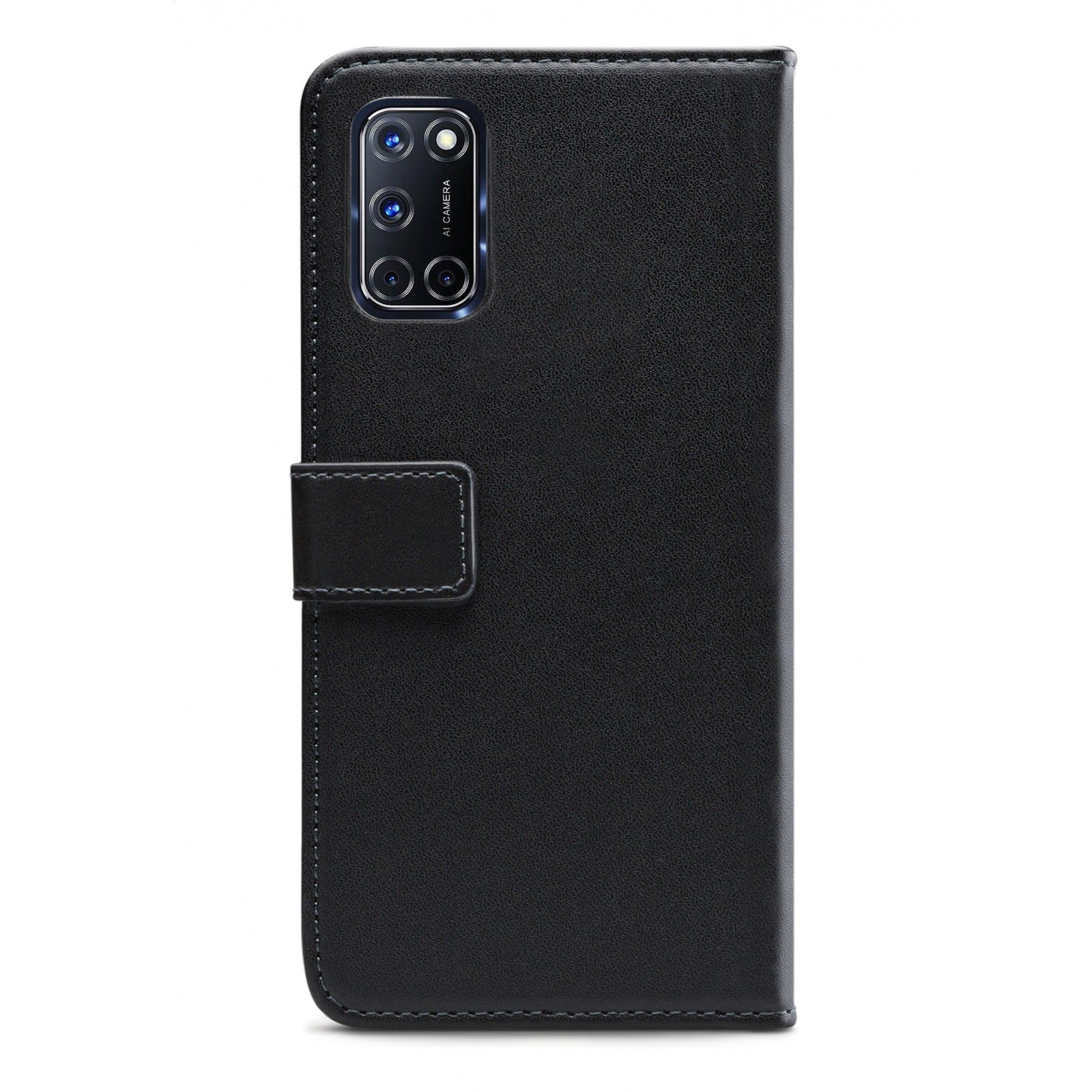 Mobilize Classic Gelly Wallet Book Case OPPO A52/A72 Black
