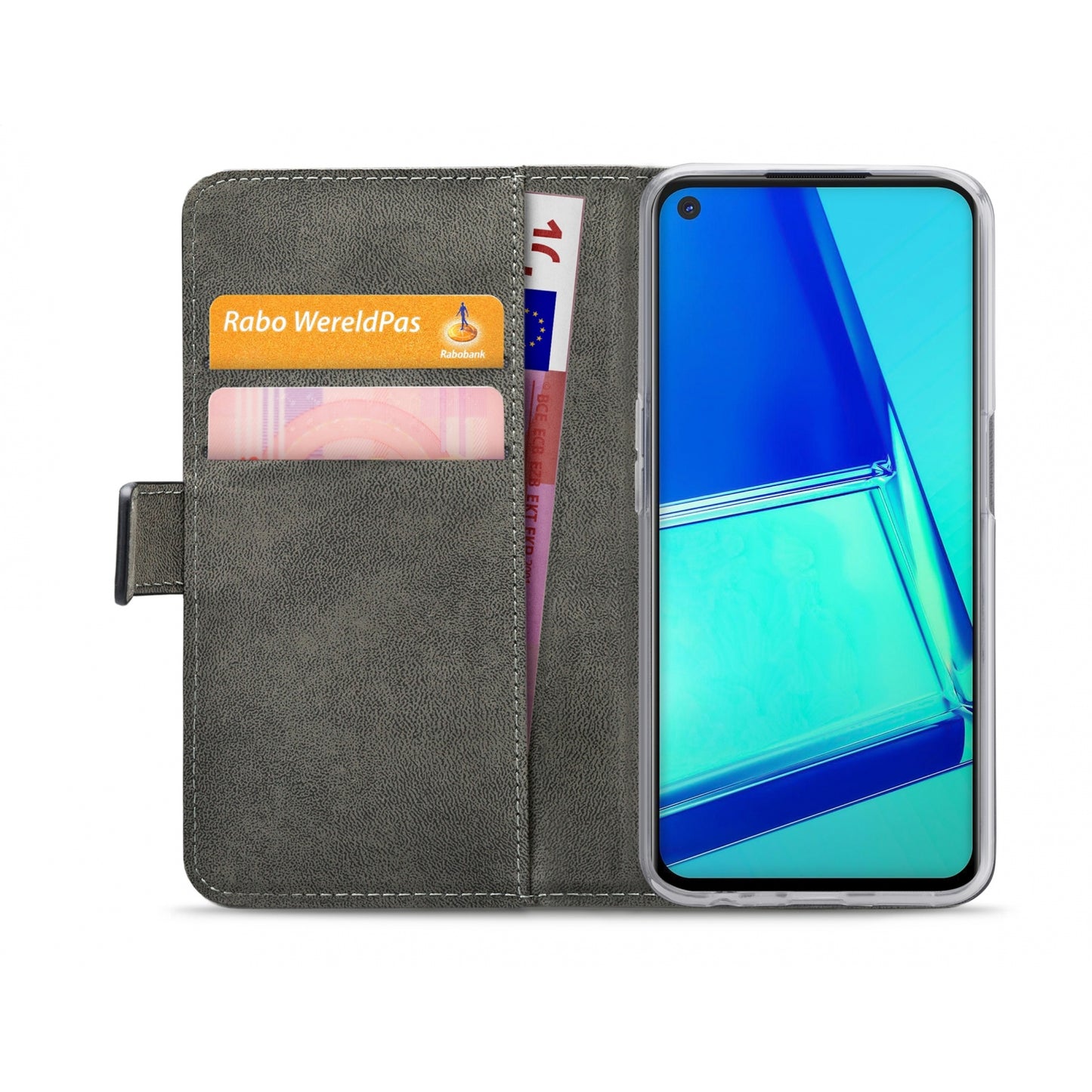Mobilize Classic Gelly Wallet Book Case OPPO A52/A72 Black
