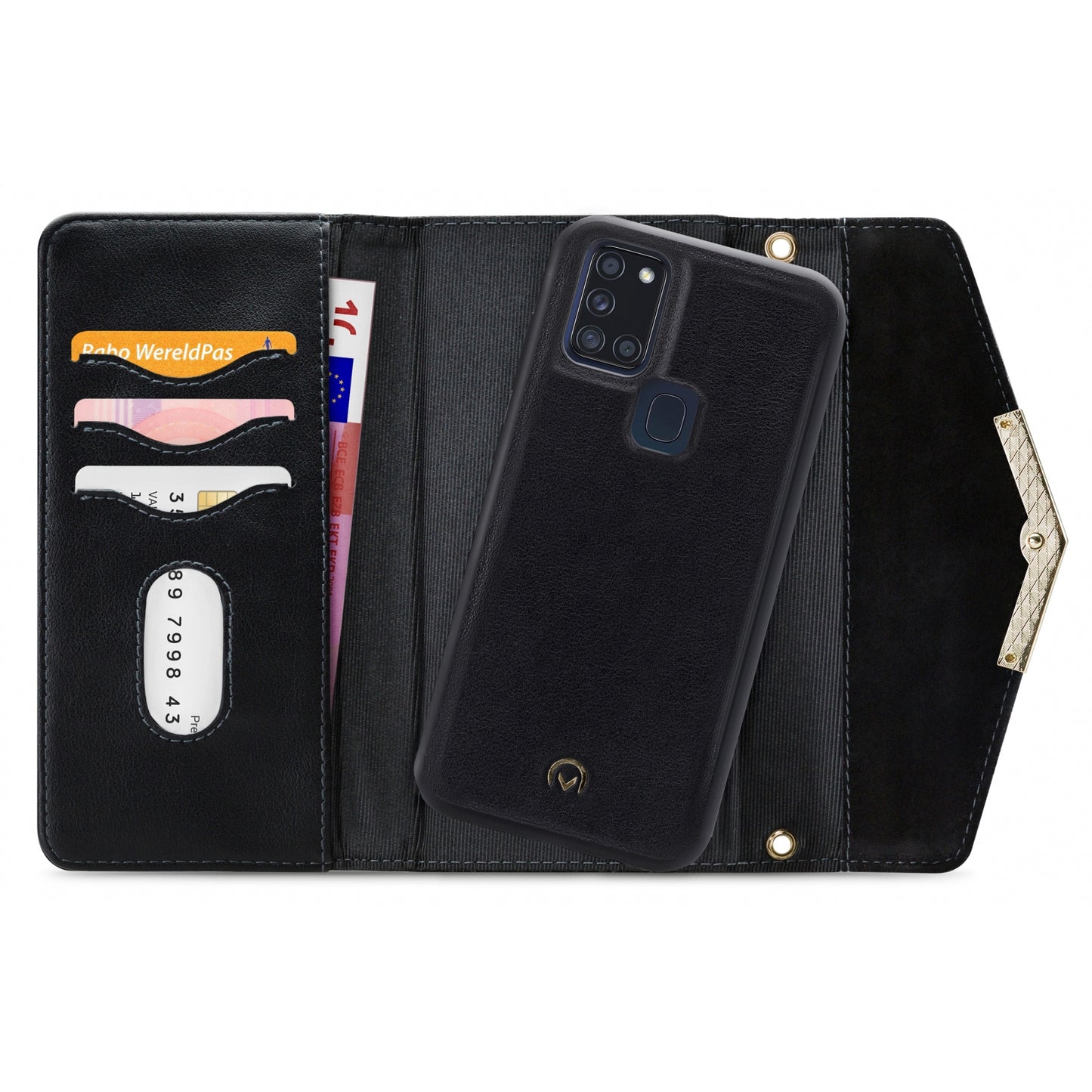 Mobilize 2in1 Gelly Velvet Clutch for Samsung Galaxy A21s Deep Black