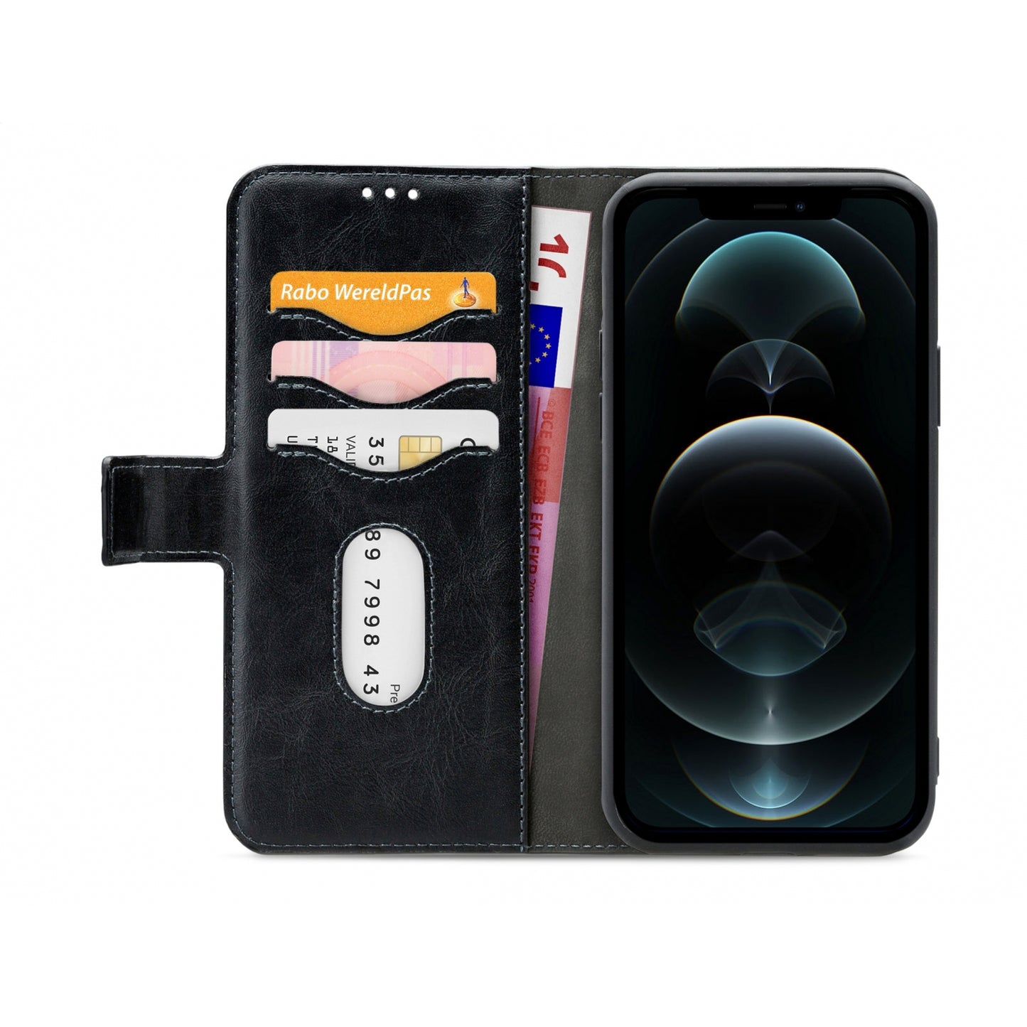 Mobilize 2in1 Gelly Wallet Case Apple iPhone 12 Pro Max Black