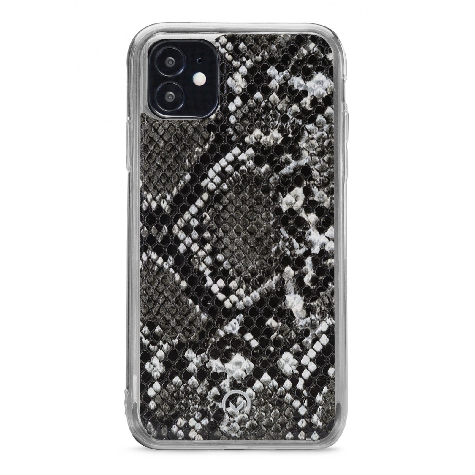 Mobilize 2in1 Magnet Zipper Case Apple iPhone 12 Mini Black/Snake