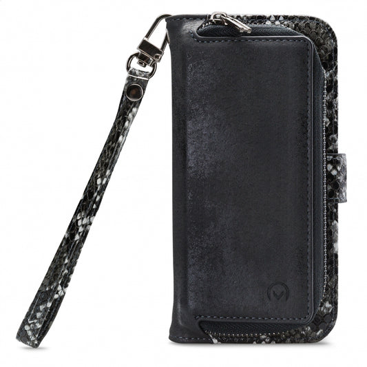 Mobilize 2in1 Magnet Zipper Case Apple iPhone 12 Pro Max Black/Snake