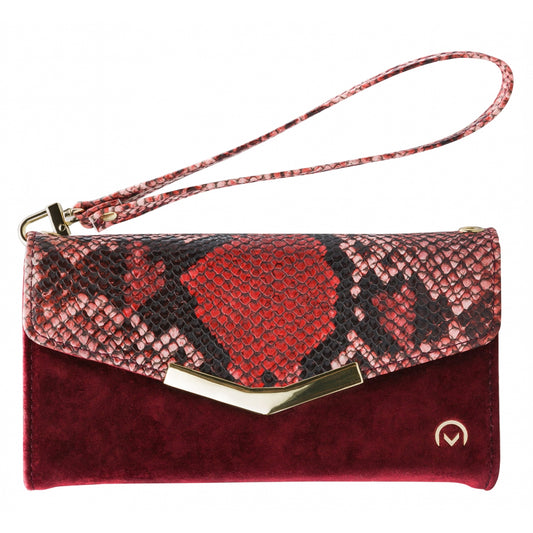 Mobilize 2in1 Gelly Velvet Clutch for Apple iPhone 12/12 Pro Red Snake