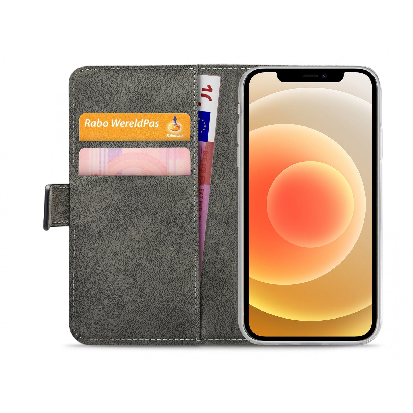Mobilize Classic Gelly Wallet Book Case Apple iPhone 12/12 Pro Black