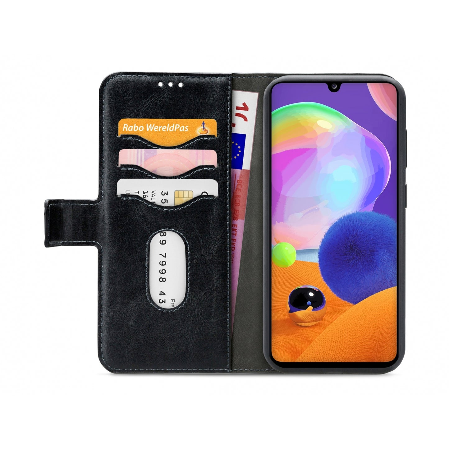 Mobilize 2in1 Gelly Wallet Case Samsung Galaxy A31 Black