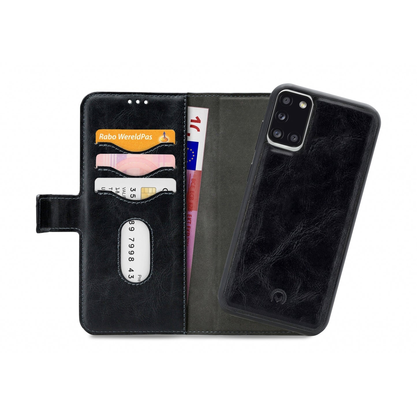 Mobilize 2in1 Gelly Wallet Case Samsung Galaxy A31 Black