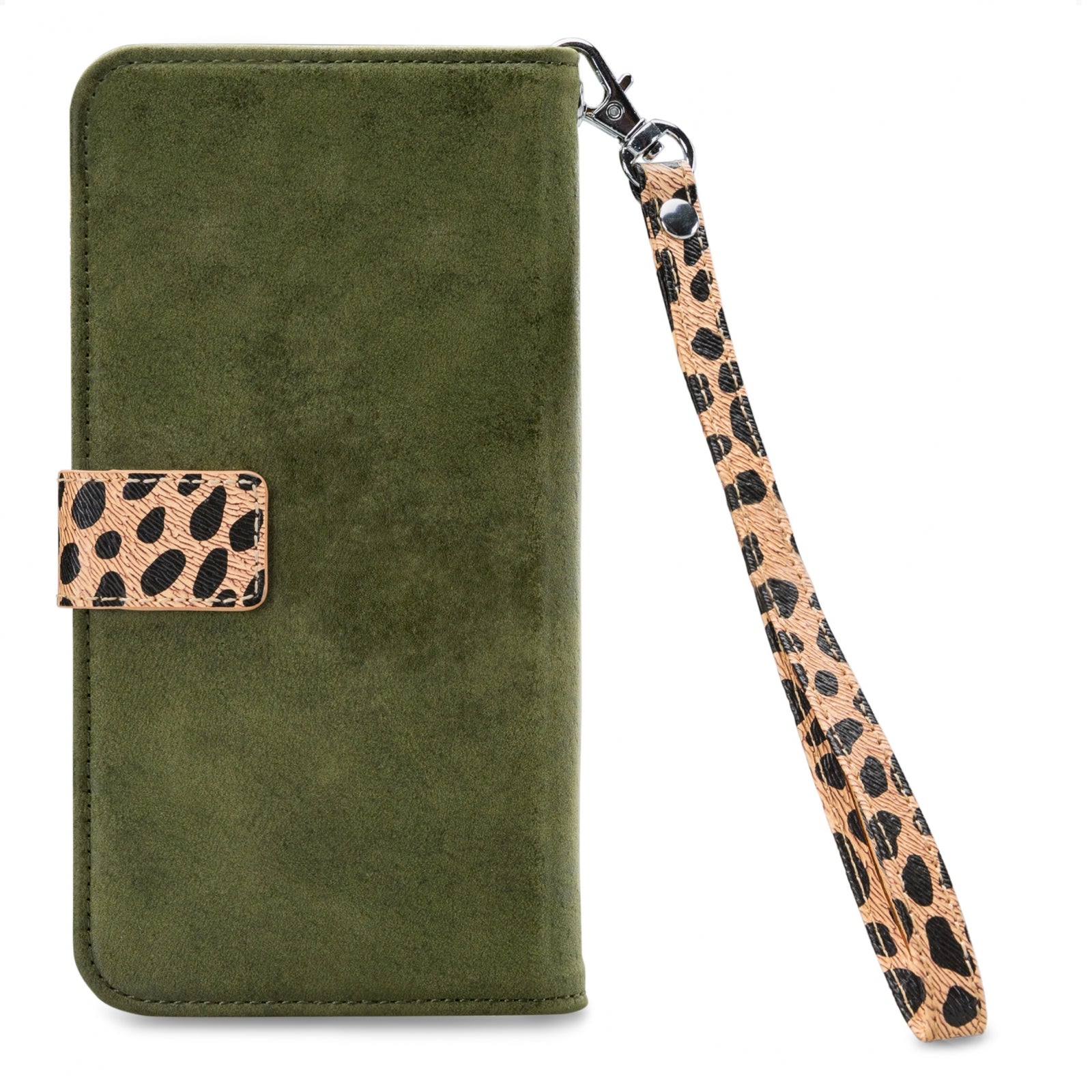 Mobilize 2in1 Gelly Zipper Case Samsung Galaxy A31 Olive/Leopard